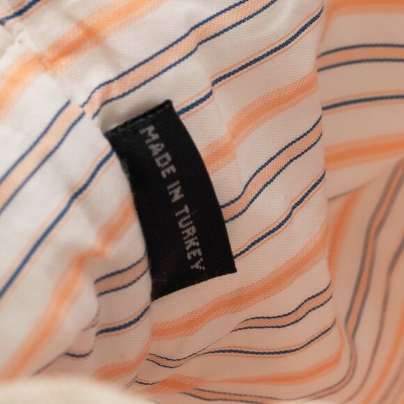 Miu Miu SS/24 Beige Canvas Logo-Embroidered Drawstring Pouch - Picture 11 of 11